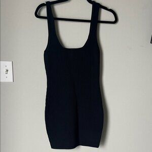 Elegant Black Sleeveless Dress